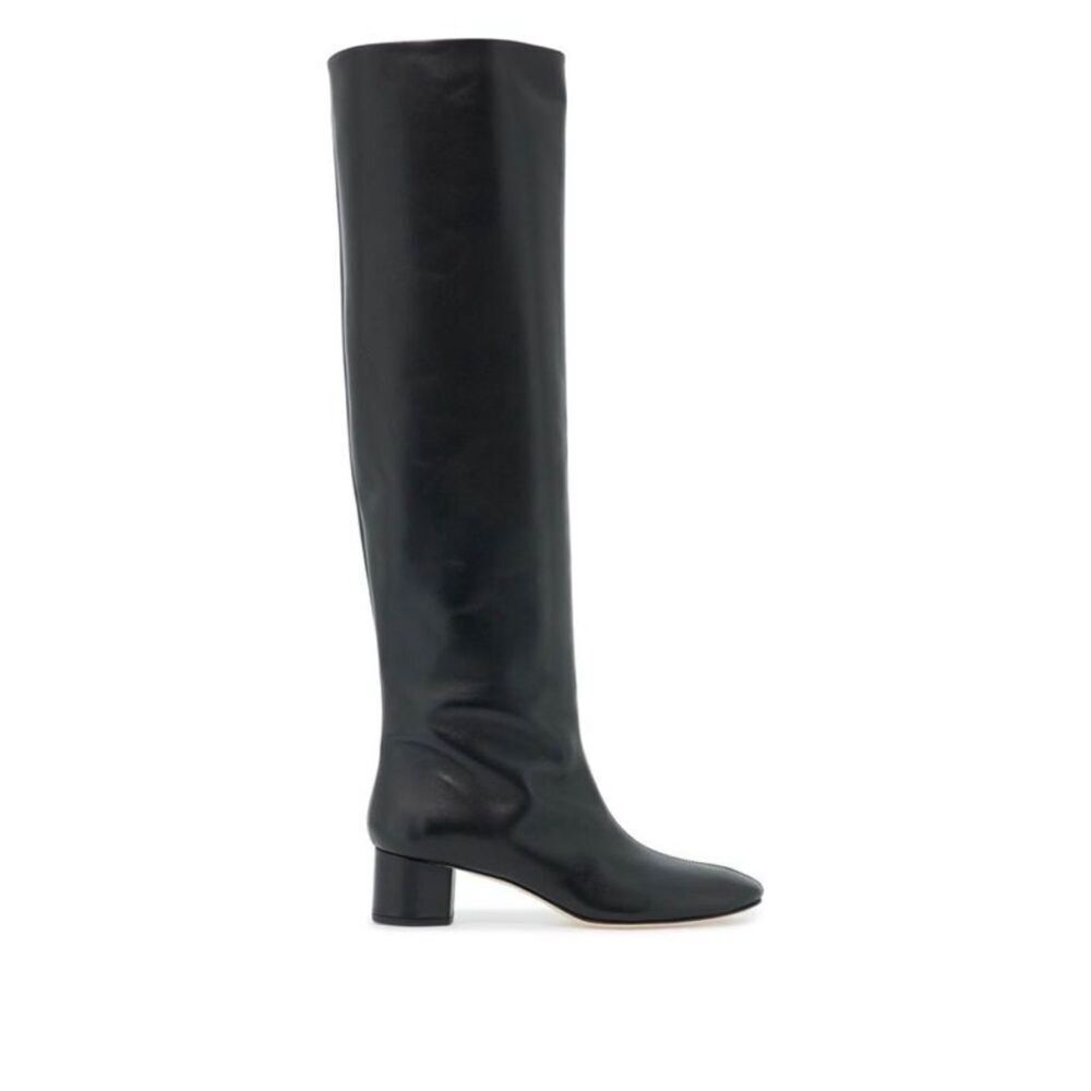 Aeyde Willa Elegant Black Knee-High Women's Boots